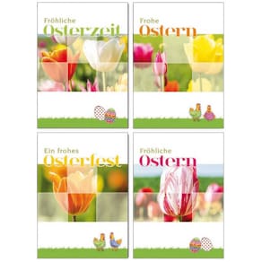 Postkarte Noname Ostern, sortiert, bunt