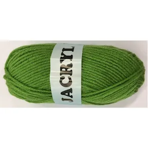 Akrylgarn 50g grön