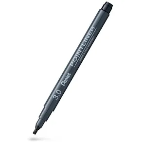 Pointliner PENTEL CALLIGRAPHY 3mm svart