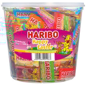 Fruchtgummi Haribo Happy Easter Minis, Minibeutel, 10 g