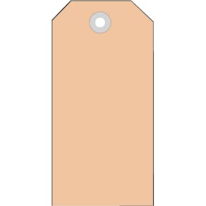 Anhängezettel HERMA, 45 x 90 mm, braun, 1000 Stück