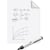 Whiteboardfolie Legamaster Magic-Chart, 60 x 80 cm, wit, rol 25 v