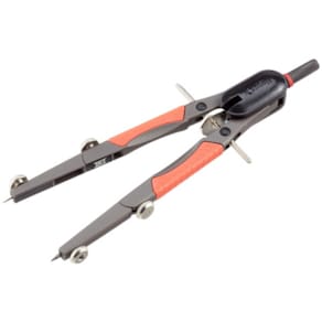 Zirkel Rotring Compact, 170 mm, rot-schwarz, 1 Stück in Box inkl.