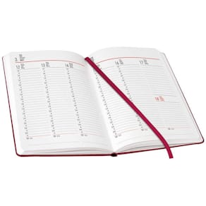 Buchkalender BSB V Book, A5, bordeaux