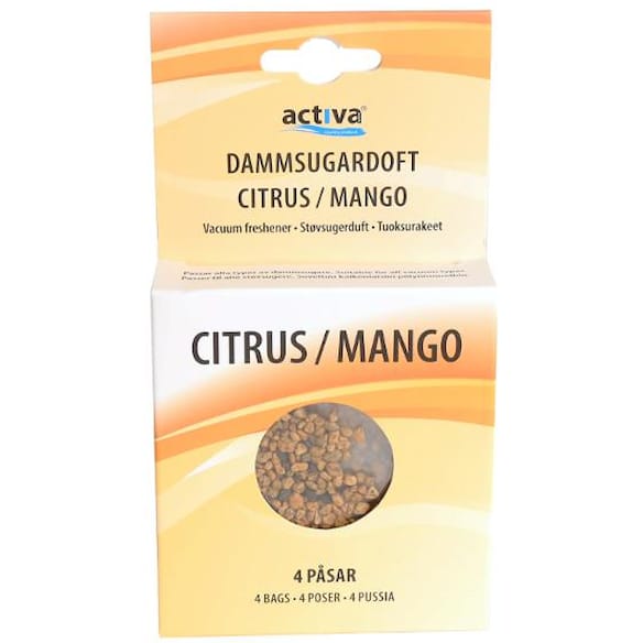 Støvsugerduft ACTIVA Citrus/Mango (4)