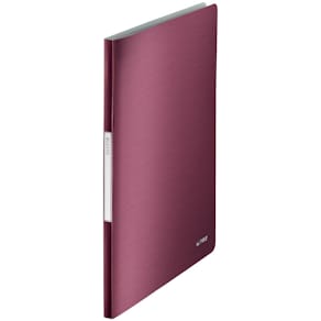 Showalbum Leitz Style, A4, PP, 40 tassen, granaatrood