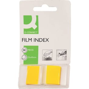 Index-Haftstreifen Q-CONNECT KF03634, gelb