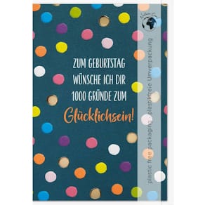 Geburtstagskarte BSB Good Vibes Collection