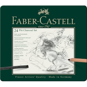 Kohleset Faber-Castell PITT, 24-tlg.
