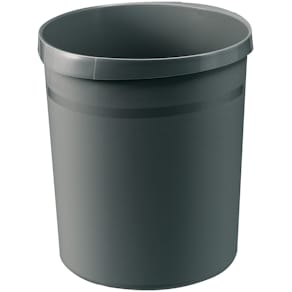 Papierkorb HAN Grip, 18 l, dunkelgrau