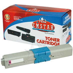 Tonerpatrone EMSTAR, kompatibel zu OKI 44469705, magenta
