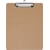 Klemplaat MAUL Basic, hardboard karton, A4 staand, bruin