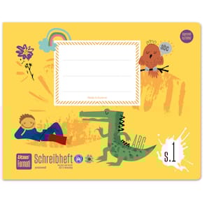 Schulheft Ursus Formati Quarti E5 quer, 20 Blatt, liniert