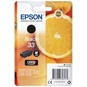 Bläckpatron EPSON C13T33314012 svart