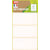 Etiket Apli, wit, 75 x 34 mm, etui, 21 stuks