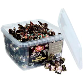Karameller Toms Guldkarameller, enkeltindpakkede, 1 kg
