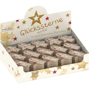 Dekostern EigenArt, Holz, sortiert