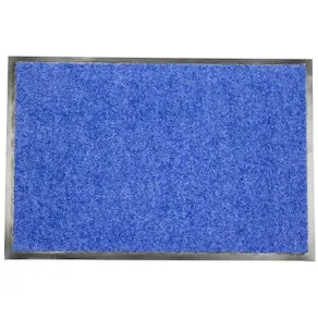 Entrématta MATTING Clean 90x120cm blå