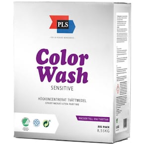 Tvättmedel PLS Color Sensitive 8,55kg