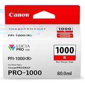 PFI-1000 red ink tank