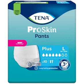 Inkoskydd TENA Pants Plus L 10/fp
