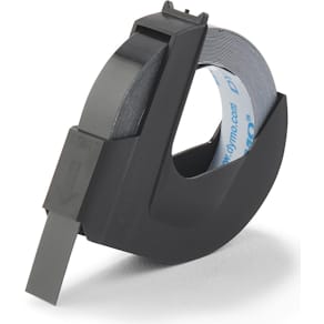 Tape Dymo Omega, 9 mm x 3 m, zwart