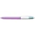 Balpen BIC 4 Colours Fun, medium, pastel inktkleuren