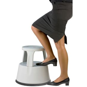 Stegpall Twinco Twin Lift Grå, höjd 41cm