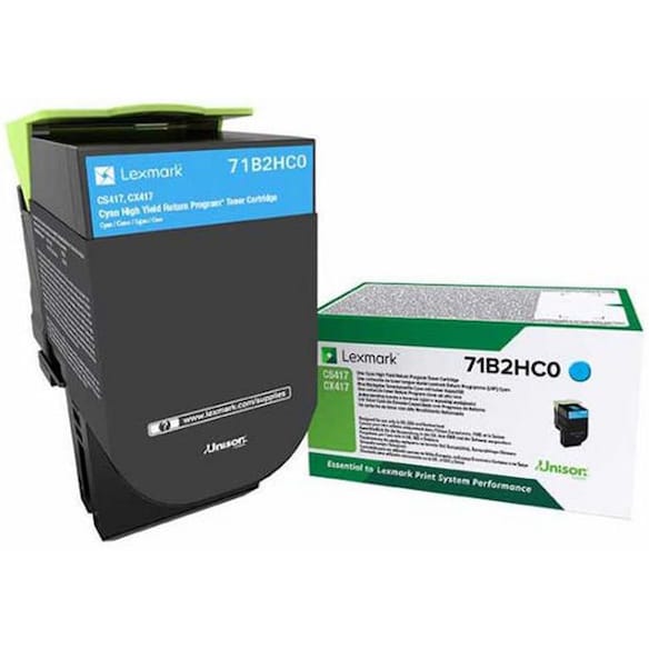 Toner LEXMARK 71B2HC0 Cyan