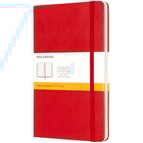 Classic Hard Linjerad Large Röd