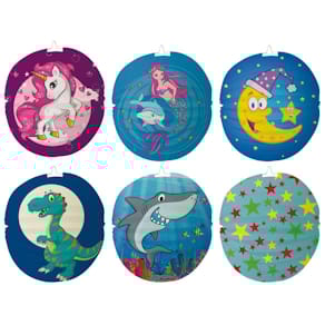 Lampion STYLEX, 24 cm, 6-fach sortiert