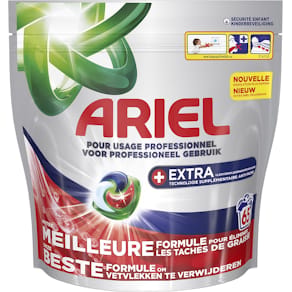 Wascapsules Ariel Pro Pods, Extra, pak van 65 stuks