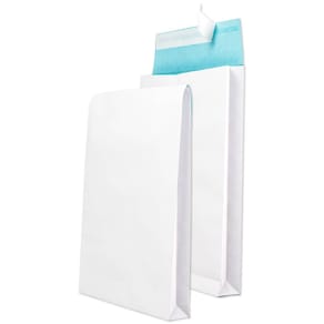 Versandtasche MAILMEDIA C4 HK, 125 g/m², weiß/blau
