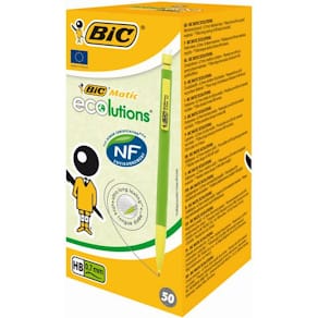 Stiftpenna BIC ECOlution Bic Matic 0.7, 50st