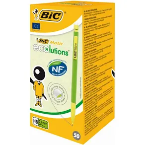 Stiftpenna BIC ECOlution Bic Matic 0.7, 50st