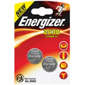 Batteri ENERGIZER Lithium CR2430 2/fp