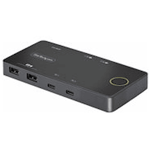 StarTech.com 2-Port USB-C KVM Switch, Single-4K 60Hz HDMI