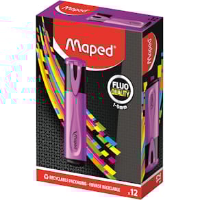 Markeerstift Maped Fluo'Peps, paars
