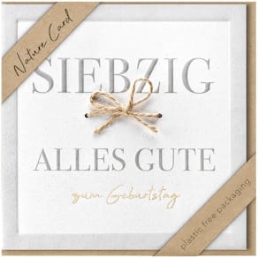 Geburtstagskarte BSB Zahl 70