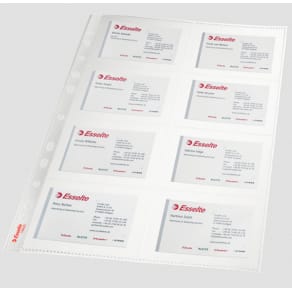 Pocket BusinessCard clear 105my A4 (10) 