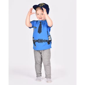 Maskeraddräk Polis 4-6år