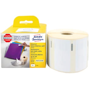 Rollenetiketten Avery Zweckform, 32 x 57 mm, weiß