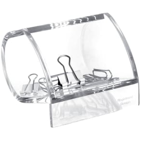 Büroklammernspender MAUL, Acryl, glasklar, 85 x 64 x 77 mm
