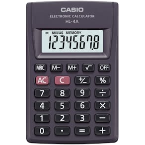 Casio räknare HL-4A
