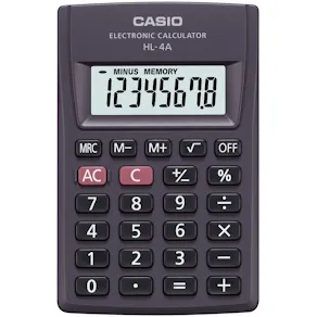 Casio räknare HL-4A