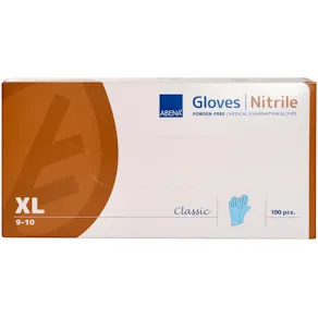 Nitrilhandske Classic blå XL 100/fp