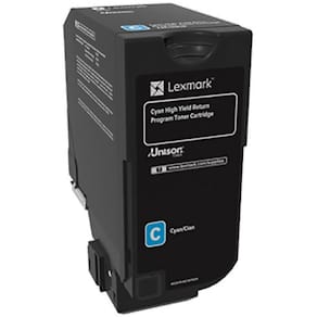 Toner LEXMARK HY RP 12K cyan 74C2HC0