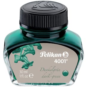 Tinte Pelikan 4001, 30 ml, brillant-dunkelgrün