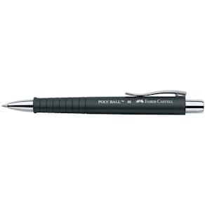 Kugelschreiber Faber-Castell Poly Ball, M, schwarz
