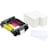 Toebehorenpakket Badgy, kleurenlint + 100 blanco kaarten, 0,76 mm